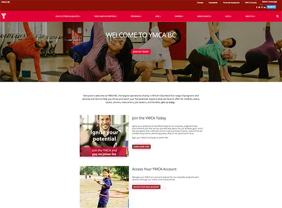 YMCA British Columbia - Greater Vancouver Region